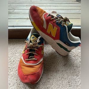 New Balance Color Block Sneakers